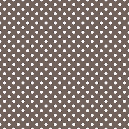 simsearch:400-07428310,k - Seamless vector pattern with small white polka dots on a dark brown background for decoration wallpaper Stock Photo - Budget Royalty-Free & Subscription, Code: 400-07937740