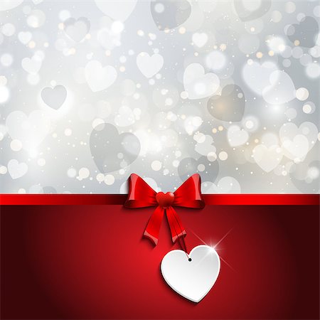 simsearch:400-06528675,k - Decorative hearts background for Valentine's Day with blank label Stockbilder - Microstock & Abonnement, Bildnummer: 400-07933024
