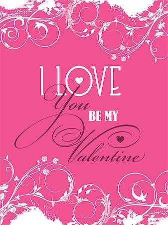 simsearch:400-06528675,k - Decorative floral Valentine's Day background Stockbilder - Microstock & Abonnement, Bildnummer: 400-07933515