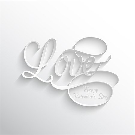 simsearch:400-06528675,k - Valentines Day background with the word love in decorative lettering Stockbilder - Microstock & Abonnement, Bildnummer: 400-07933521