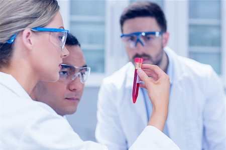 school biology - Science students working together in the lab at the university Stock Photo - Budget Royalty-Free & Subscription, Code: 400-07940396