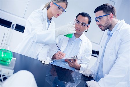 Science students working together in the lab at the university Stock Photo - Budget Royalty-Free & Subscription, Code: 400-07940403