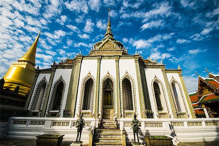 Wat Thailand Arts Arhitecture Bangkok Stock Photo - Budget Royalty-Free & Subscription, Code: 400-07954042