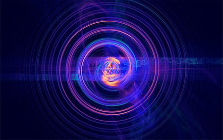 Perturbation of the atomic nucleus and elementary particles in an unstable state in the form of a raging fireball scrolling spiral. Fractal art grafics Stock Photo - Budget Royalty-Free & Subscription, Code: 400-07954103