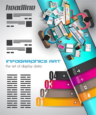 simsearch:400-08772122,k - Infographic template with flat UI icons for ttem ranking. Ideal to use for marketing studies display, features ranking, strategy illustrations, seo optimization and social media. Fotografie stock - Microstock e Abbonamento, Codice: 400-07955709