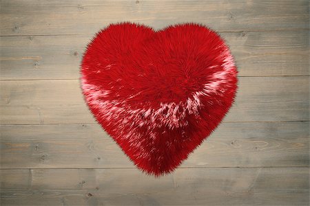 simsearch:400-07957226,k - Red heart against bleached wooden planks background Stock Photo - Budget Royalty-Free & Subscription, Code: 400-07957265