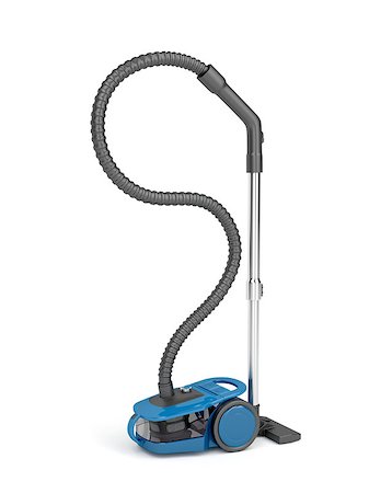 simsearch:400-04711767,k - Bagless vacuum cleaner on white background Photographie de stock - Aubaine LD & Abonnement, Code: 400-07951341