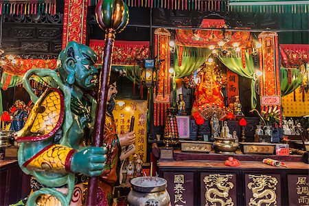 shrine Tin Hau Temple Tsim Sha Tsui Kowloon in Hong Kong Stock Photo - Budget Royalty-Free & Subscription, Code: 400-07952496