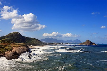 simsearch:400-06949087,k - view of prainha beach in rio de janeiro brazil Foto de stock - Super Valor sin royalties y Suscripción, Código: 400-07952574