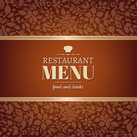 Cafe And Restaurant Menu With Gradient Mesh, Vector Illustration Foto de stock - Royalty-Free Super Valor e Assinatura, Número: 400-07953624