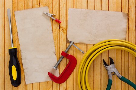 Set of tools and equipment to carry out electrical work. Stock Photo - Budget Royalty-Free & Subscription, Code: 400-07976312