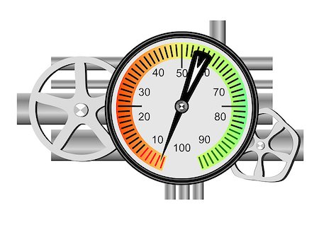 simsearch:400-04935883,k - Fuel meter, tubes and valves. Photographie de stock - Aubaine LD & Abonnement, Code: 400-07977920