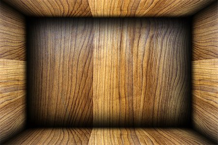 wooden box abstract interior finished with colorful plywood Stock Photo - Budget Royalty-Free & Subscription, Code: 400-07978802