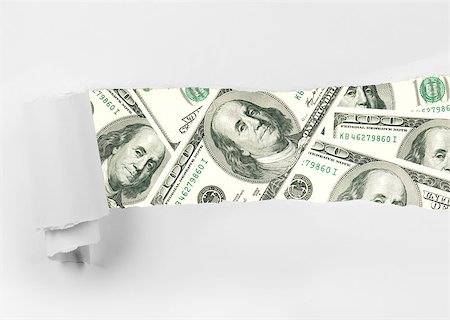 franklin - dollar banknotes Stock Photo - Budget Royalty-Free & Subscription, Code: 400-07971465