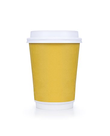 Coffee Cup Isolated Stock Photo - Budget Royalty-Free & Subscription, Code: 400-07971549