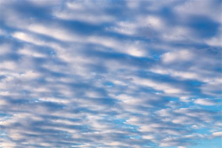 photo frame in heaven - Morning cirrus clouds against a blue sky Stock Photo - Budget Royalty-Free & Subscription, Code: 400-07972278