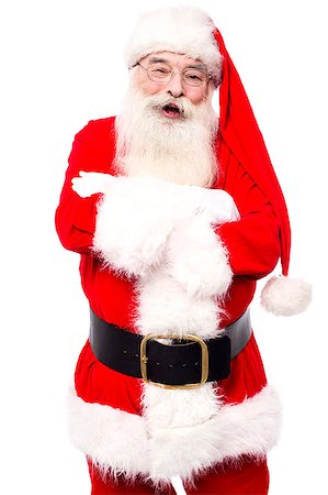 Santa posing to camera with crossed arms Stock Photo - Budget Royalty-Free & Subscription, Code: 400-07985475