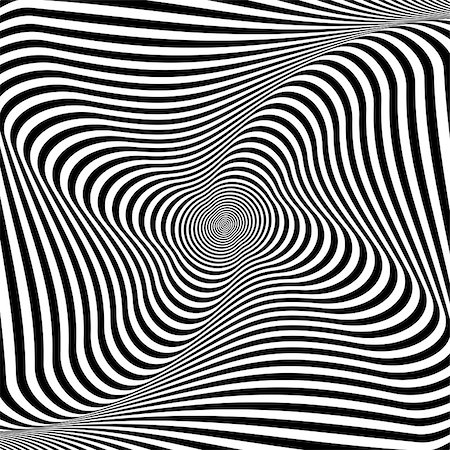 simsearch:400-07052693,k - Illusion of rotation movement. Abstract op art background. Vector art. Stock Photo - Budget Royalty-Free & Subscription, Code: 400-07980418