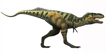 simsearch:400-07039388,k - Bistahieversor is a genus of tyrannosauroid dinosaur that lived in New Mexico during the Cretaceous Period. Stockbilder - Microstock & Abonnement, Bildnummer: 400-07981816