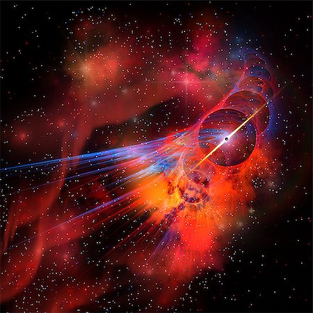 simsearch:400-08500630,k - A nebula is a collection of colorful gasses, dust, stars and interstellar matter. Foto de stock - Super Valor sin royalties y Suscripción, Código: 400-07981820
