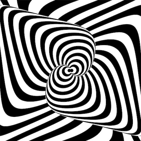 simsearch:400-08048827,k - Design monochrome whirl movement illusion background. Abstract stripe torsion backdrop. Vector-art illustration Foto de stock - Super Valor sin royalties y Suscripción, Código: 400-07982038