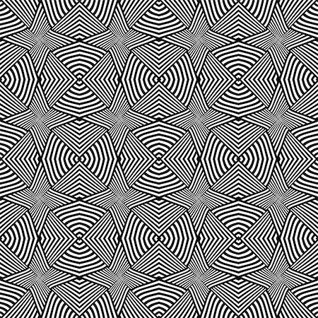 simsearch:400-08652412,k - Seamless geometric pattern. Vector art. Stock Photo - Budget Royalty-Free & Subscription, Code: 400-07983700