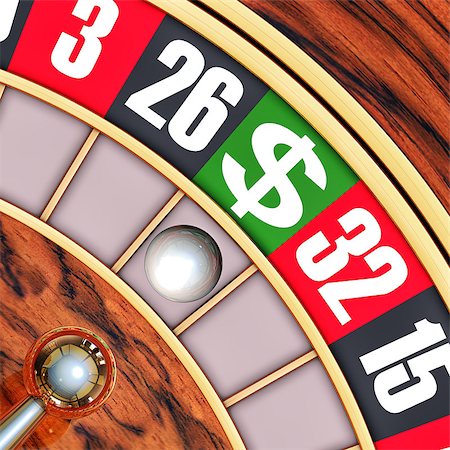 simsearch:400-07832442,k - 3d rendering of a roulette Stock Photo - Budget Royalty-Free & Subscription, Code: 400-07994565