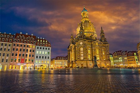 simsearch:400-08777411,k - Image of Dresden, Germany at Neumarkt Square. Stock Photo - Budget Royalty-Free & Subscription, Code: 400-07994603