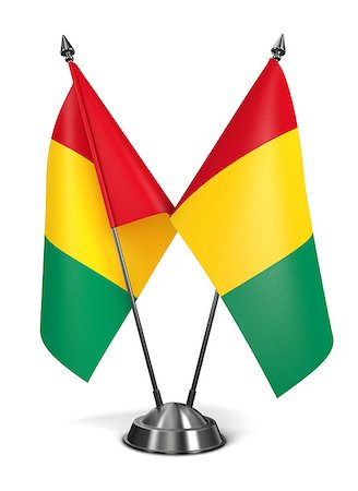 simsearch:400-07996632,k - Guinea - Miniature Flags Isolated on White Background. Photographie de stock - Aubaine LD & Abonnement, Code: 400-07994756