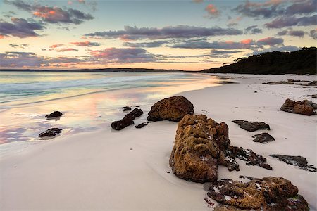 simsearch:400-07667033,k - The sunrise at Hyams Beach was beautiful.  Jervis Bay NSW Australia Stock Photo - Budget Royalty-Free & Subscription, Code: 400-07993880