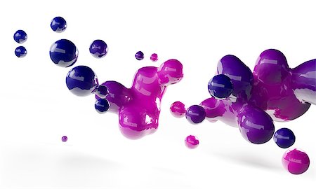 simsearch:649-05950711,k - 3d image of abstract purple liquid Stock Photo - Budget Royalty-Free & Subscription, Code: 400-07993987