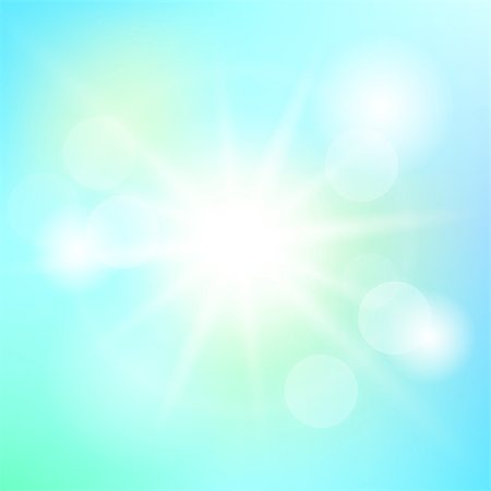 simsearch:400-08014821,k - Nature sunny abstract summer background with sun and bokeh Photographie de stock - Aubaine LD & Abonnement, Code: 400-08014819