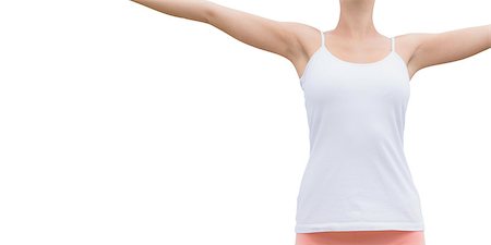 simsearch:400-07688341,k - Beautiful woman with arms raised against the sky Stock Photo - Budget Royalty-Free & Subscription, Code: 400-08019375