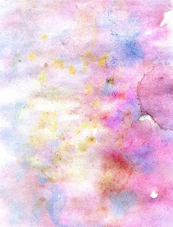 simsearch:400-05677233,k - Grunge paper, pink watercolor painted texture as background. Stock Photo - Budget Royalty-Free & Subscription, Code: 400-08011065