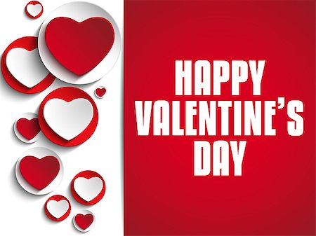 simsearch:400-07986020,k - Vector - Valentine Day I Love you Heart Stock Photo - Budget Royalty-Free & Subscription, Code: 400-08011315