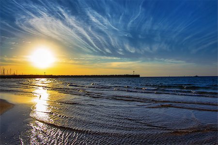 simsearch:400-04743379,k - seascape near the marina in Israel, Ashdod Stock Photo - Budget Royalty-Free & Subscription, Code: 400-08011336
