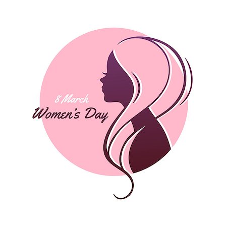 retro beauty salon images - Vector illustration of Happy Women Day pink background Photographie de stock - Aubaine LD & Abonnement, Code: 400-08013461