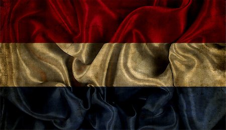 simsearch:400-06142973,k - Netherlands flag background with folds and creases and a grunge effect Foto de stock - Royalty-Free Super Valor e Assinatura, Número: 400-08013571