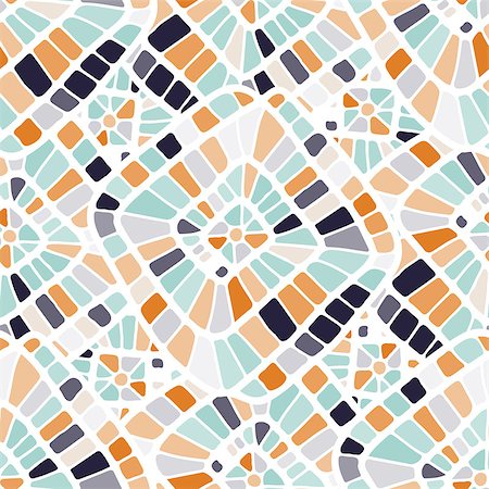 simsearch:400-08014665,k - Seamless geometrical background in a retro style. Vector illustration Stock Photo - Budget Royalty-Free & Subscription, Code: 400-08013585