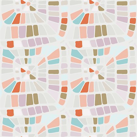 simsearch:400-08014665,k - Seamless geometrical background in a retro style. Vector illustration Stock Photo - Budget Royalty-Free & Subscription, Code: 400-08013582