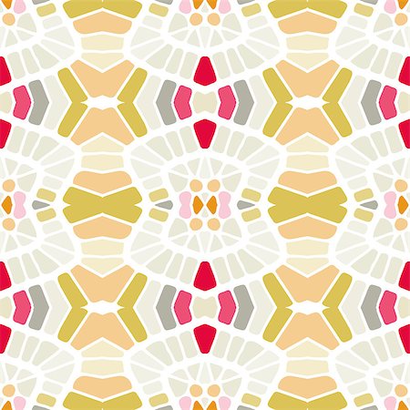 simsearch:400-08014665,k - Seamless geometrical background in a retro style. Vector illustration Stock Photo - Budget Royalty-Free & Subscription, Code: 400-08013593