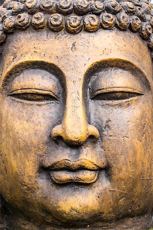 Garden buddha Statue detail background Foto de stock - Super Valor sin royalties y Suscripción, Código: 400-08021447