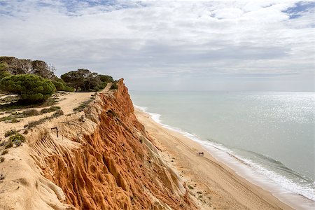 Western Algarve Cliffs Atlantic beach scenario. Portugal Foto de stock - Super Valor sin royalties y Suscripción, Código: 400-08021750