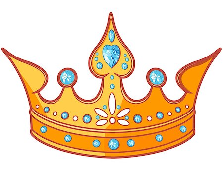 diadème - Beautiful shiny princess tiara Stock Photo - Budget Royalty-Free & Subscription, Code: 400-08021771