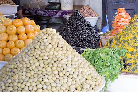 pickled lemon - Olives and pickled lemon on market in Morocco Stock Photo - Budget Royalty-Free & Subscription, Code: 400-08034462