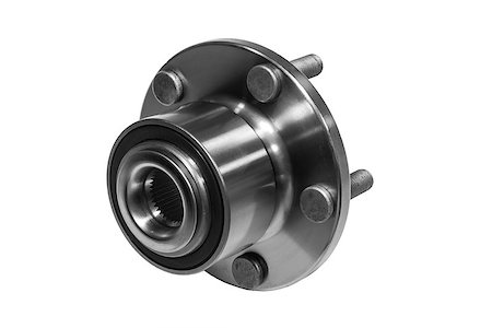 simsearch:400-08072345,k - hub bearing wheel of a car on a white background Foto de stock - Super Valor sin royalties y Suscripción, Código: 400-08034891