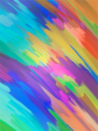 fine - Digital Painting Abstract Textured Colorful Background Stock Photo - Budget Royalty-Free & Subscription, Code: 400-08034979