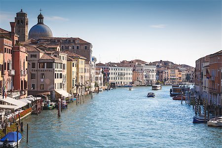 The Grand Canal in Venice. Italy, September Fotografie stock - Microstock e Abbonamento, Codice: 400-08035920