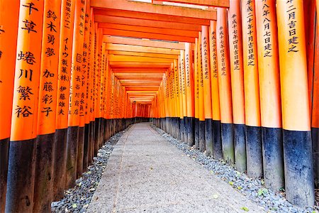 simsearch:400-07771861,k - Fushimi Inari Taisha Shrine in Kyoto, Japan Foto de stock - Super Valor sin royalties y Suscripción, Código: 400-08036487