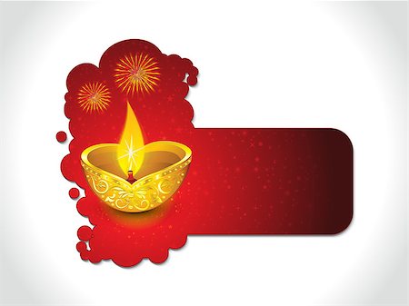 simsearch:400-05371902,k - abstract artistic diwali background vector illustration Stock Photo - Budget Royalty-Free & Subscription, Code: 400-08036921